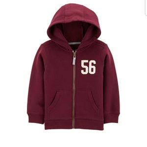 New Maroon Hooded Sweatshirt